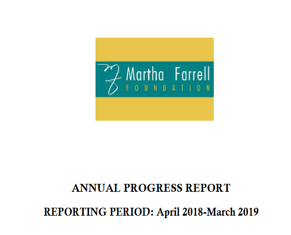 MFF Annual Report, 2018-19