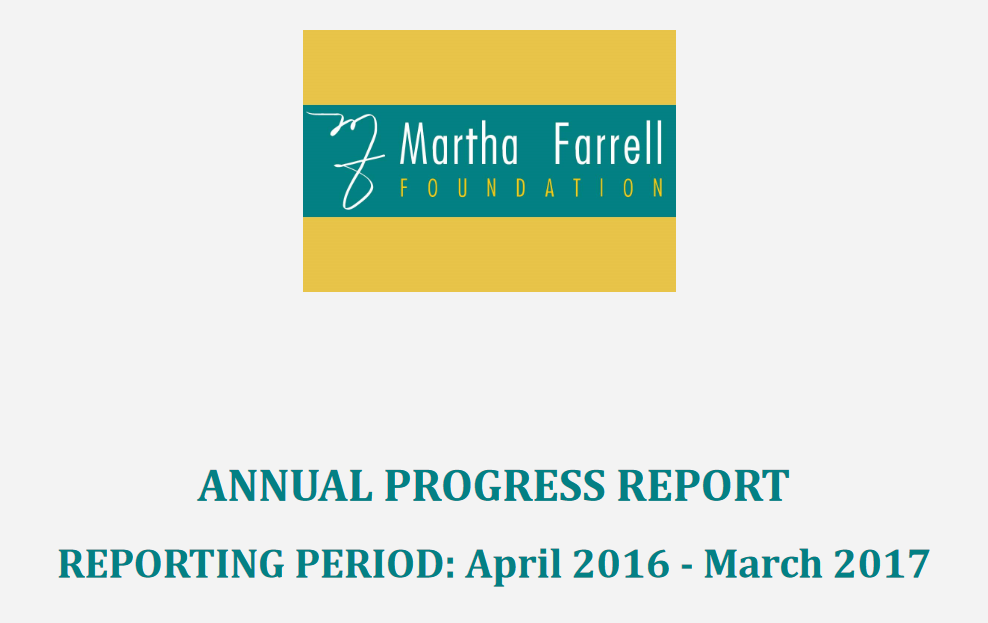 MFF Annual Report, 2016-17