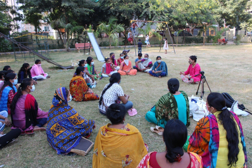 Mobile stories: An interaction with women domestic workers, 2020